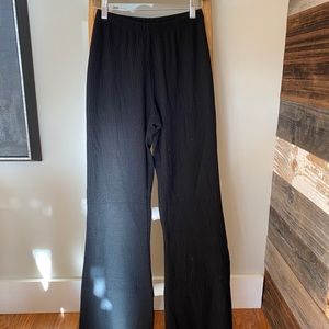 Verge Girl Ribbed Flare Knit High Waisted Pant